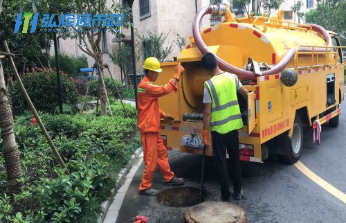 北桥雨污管道清淤疏通
